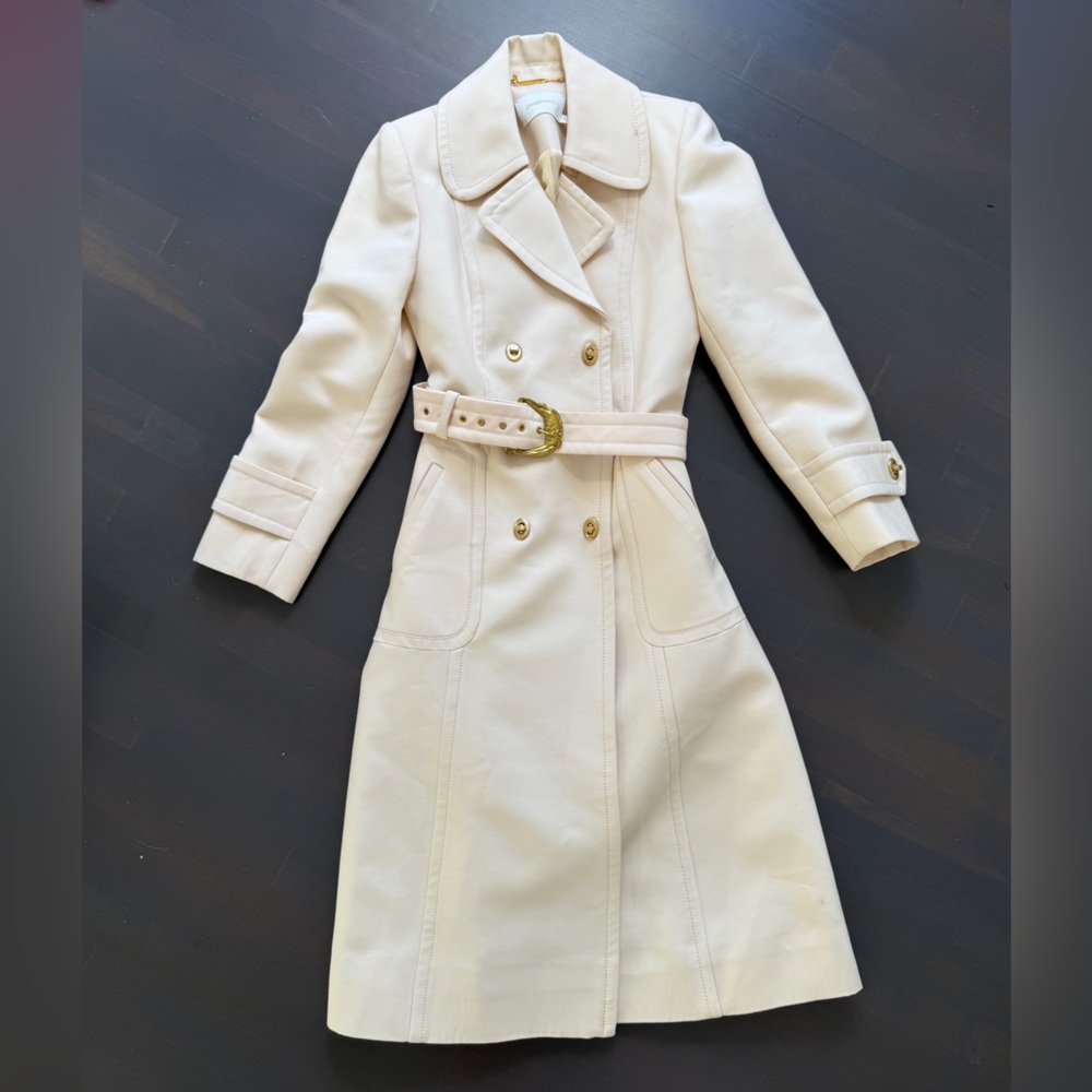 ZIMMERMANN Kaleidoscope Patch Pocket Coat size 1